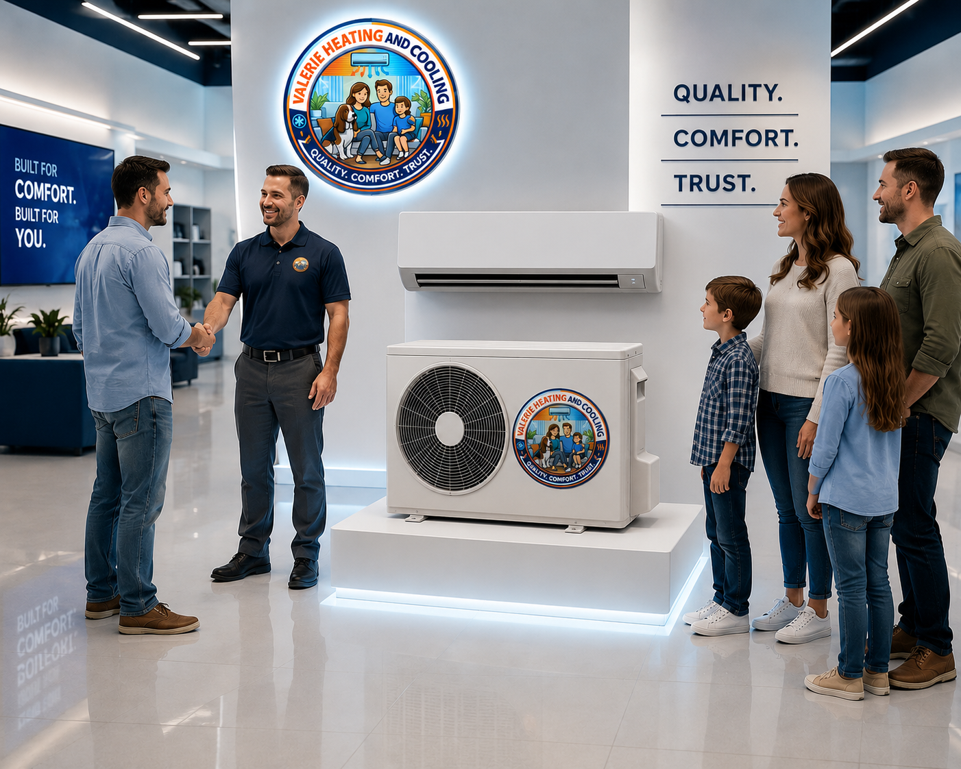 Valerie HVAC branded service